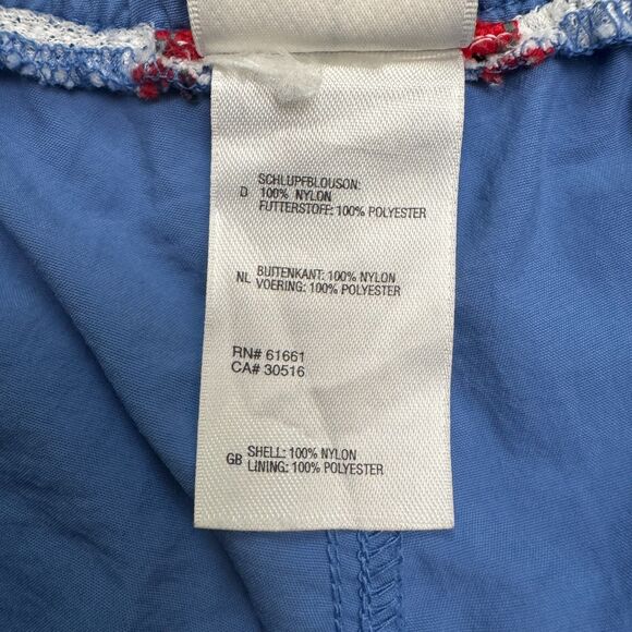 The North Face Vintage Y2K Board Shorts swim Trunks Mens Large Blue Nylon 5" - Picture 7 of 13